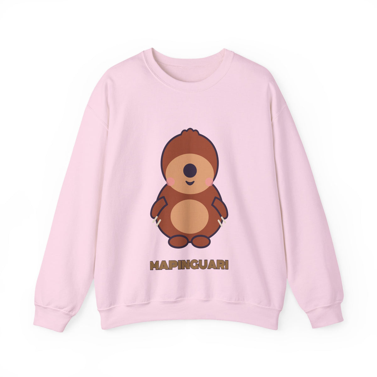 Cute Mapinguari Unisex Graphic Pullover Sweatshirt