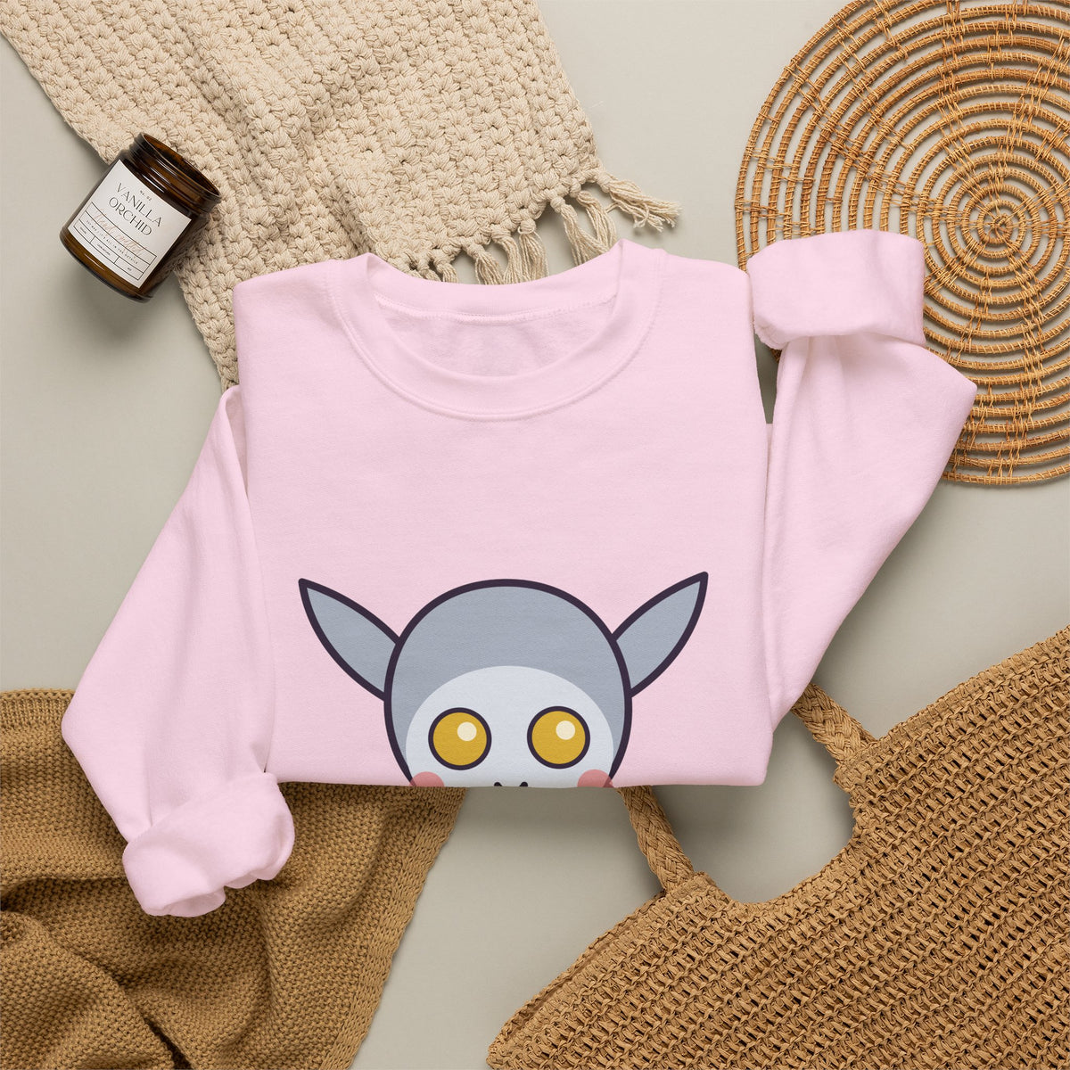 Cute Hopkinsville Goblin Unisex Graphic Pullover Sweatshirt
