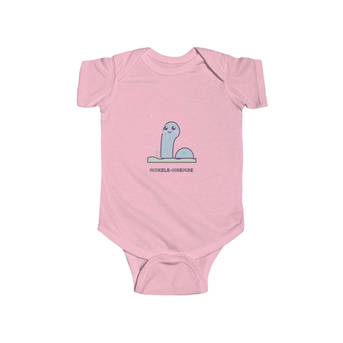 Mokele-Mbembe Baby Bodysuit - Cute Mokele-Mbembe Infant Onesie