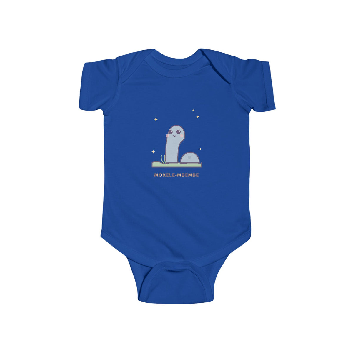Mokele-Mbembe Baby Bodysuit - Cute Mokele-Mbembe Infant Onesie