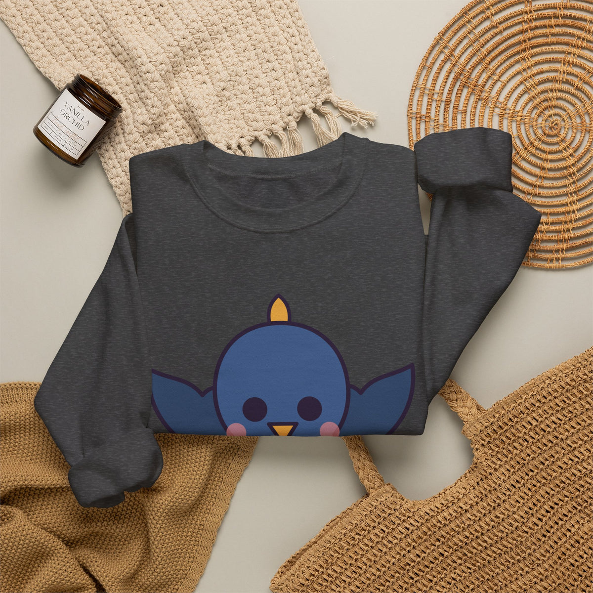 Cute Thunderbird Unisex Graphic Pullover Sweatshirt