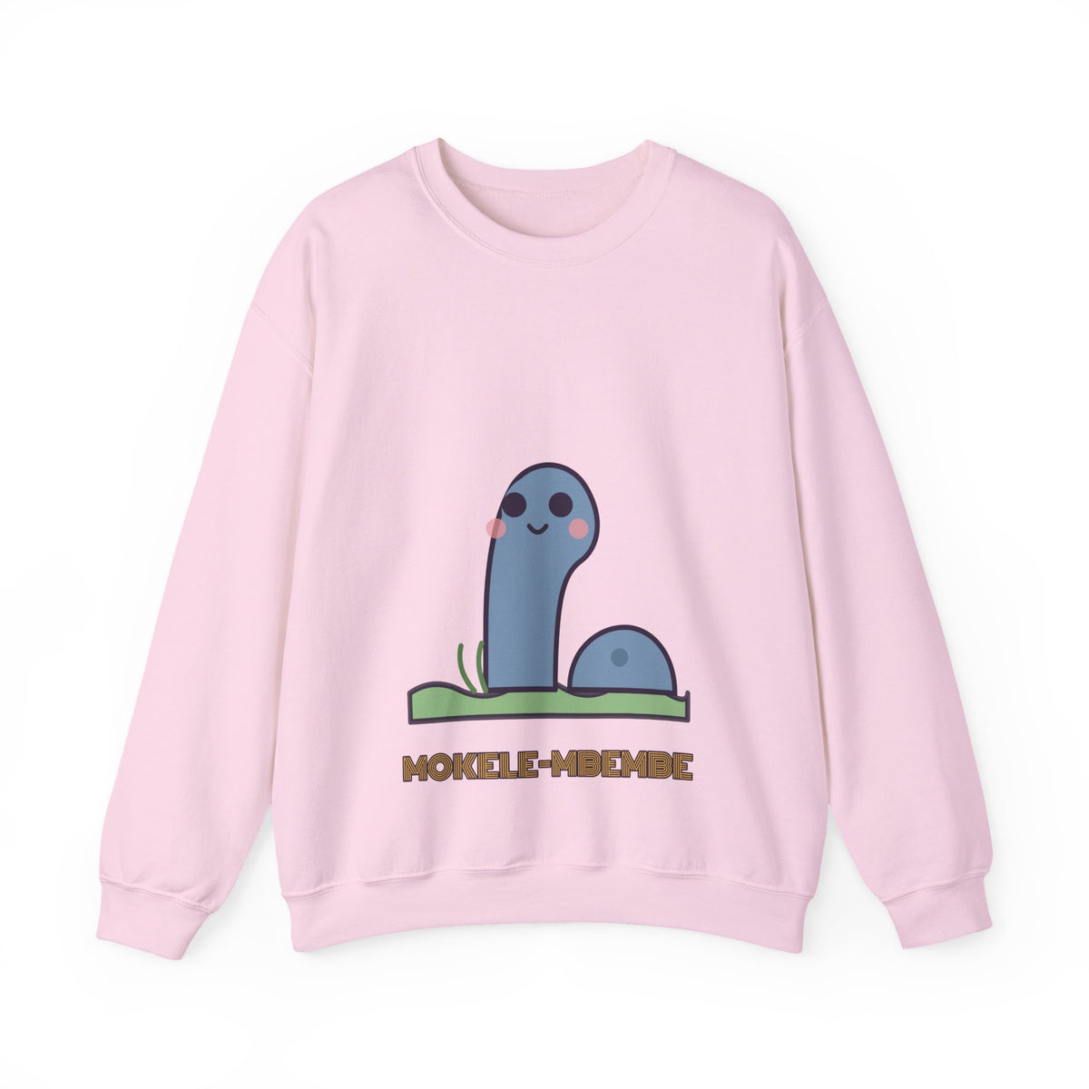 Cute Mokele Mbembe Unisex Graphic Pullover Sweatshirt