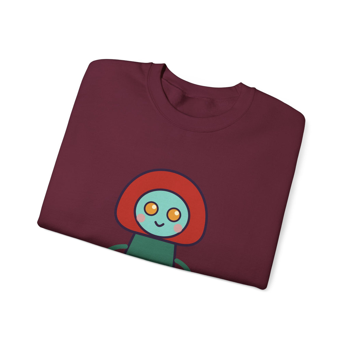 Cute Flatwoods Monster Unisex Graphic Pullover Sweatshirt
