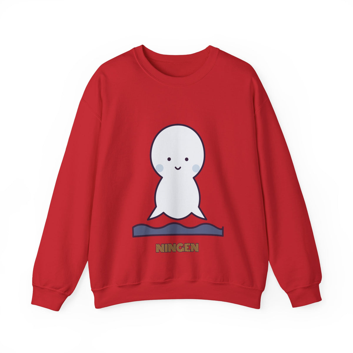Cute Ningen Unisex Graphic Pullover Sweatshirt