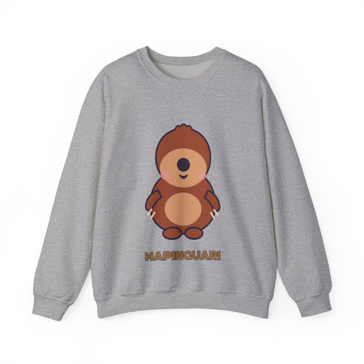 Cute Mapinguari Unisex Graphic Pullover Sweatshirt