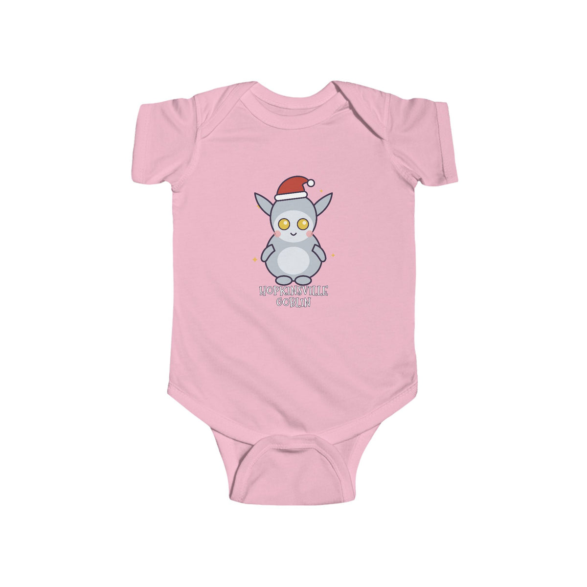Hopkinsville Goblin Christmas Baby Bodysuit - Cute Santa Hopkinsville Goblin Infant Onesie