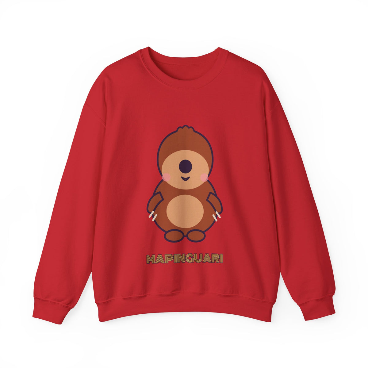 Cute Mapinguari Unisex Graphic Pullover Sweatshirt