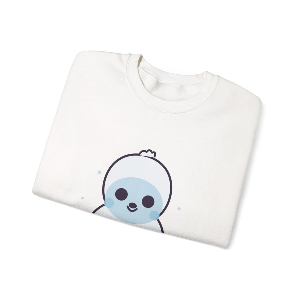 Cute Yeti Unisex Graphic Pullover Sweatshirt