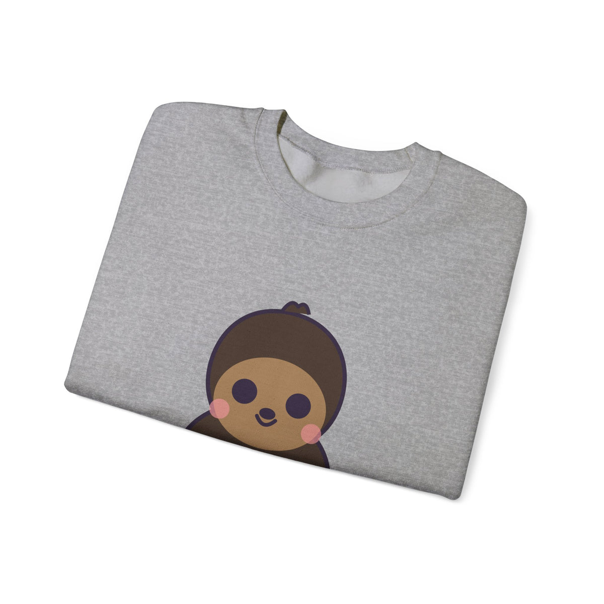 Cute Orang Mawas Unisex Graphic Pullover Sweatshirt