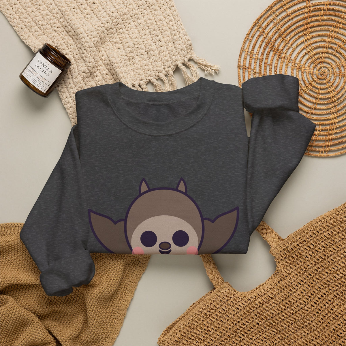 Cute Ahool Unisex Graphic Pullover Sweatshirt