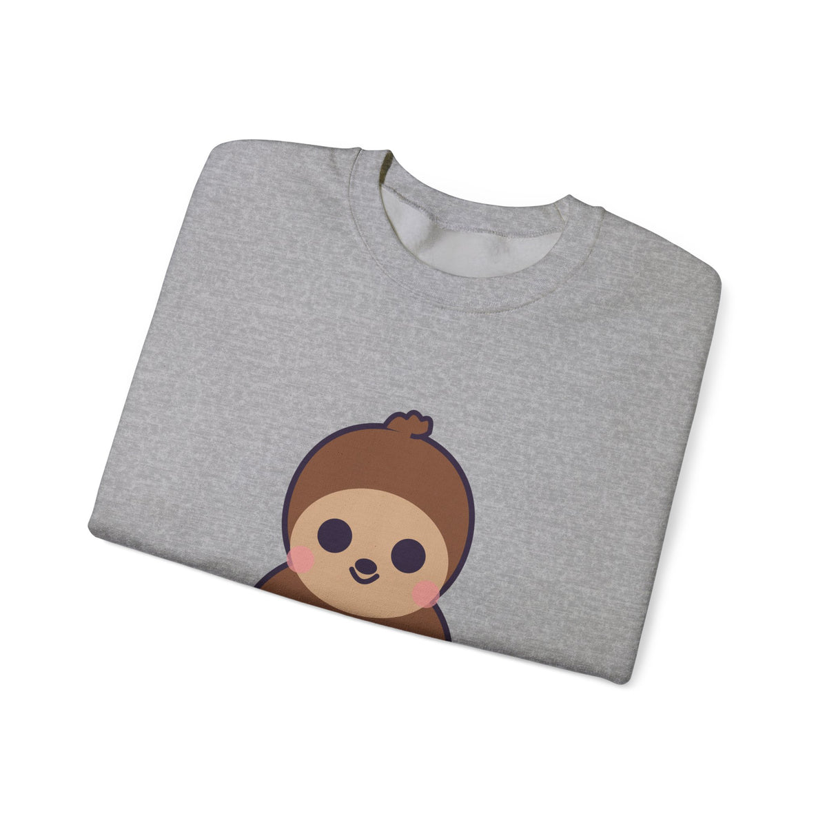 Cute Bigfoot Unisex Graphic Pullover Sweatshirt