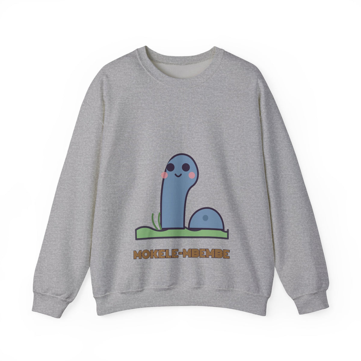 Cute Mokele Mbembe Unisex Graphic Pullover Sweatshirt