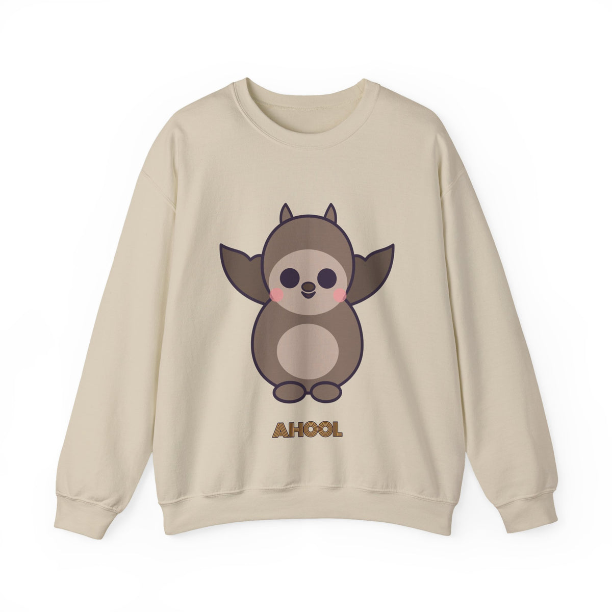 Cute Ahool Unisex Graphic Pullover Sweatshirt