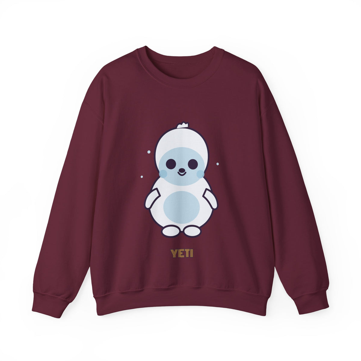 Cute Yeti Unisex Graphic Pullover Sweatshirt