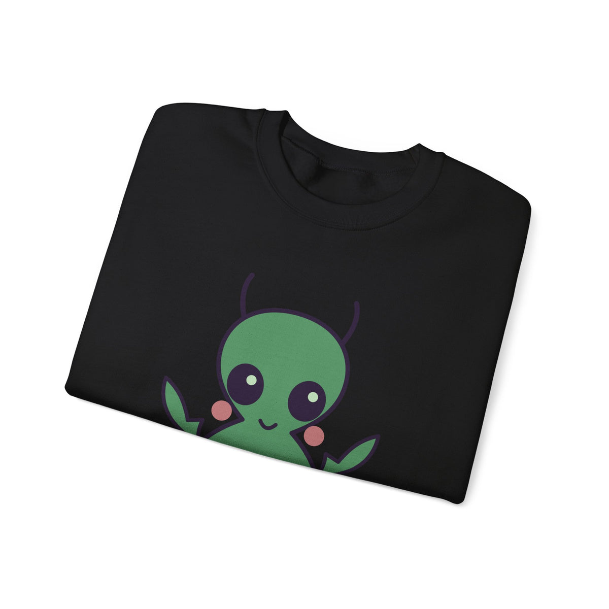 Cute Mantis Man Unisex Graphic Pullover Sweatshirt