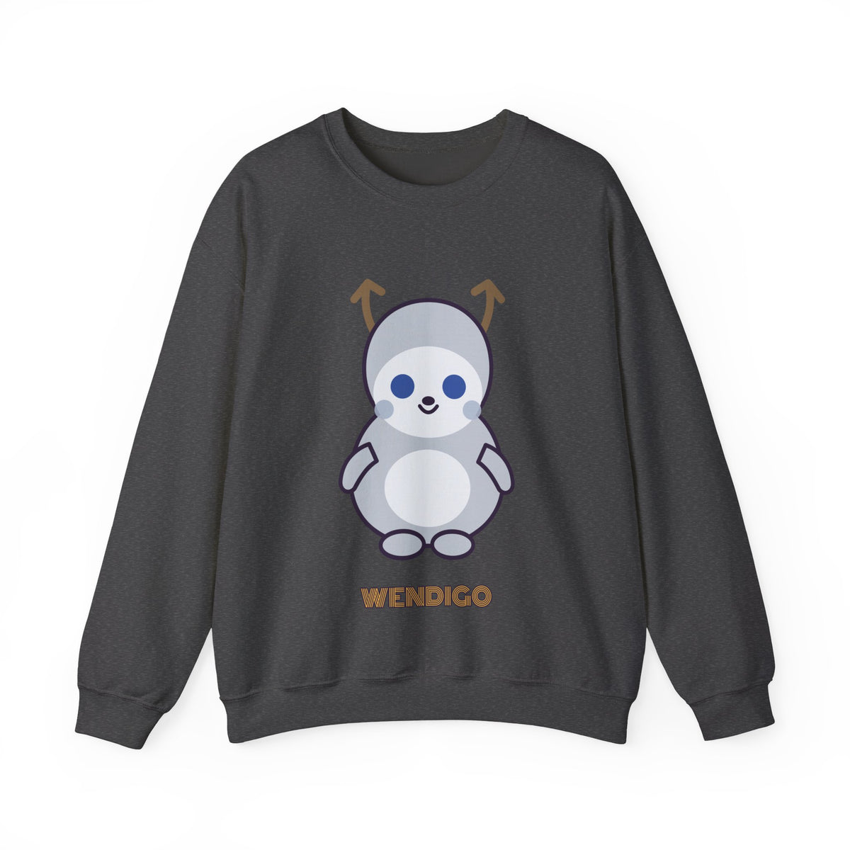 Cute Wendigo Unisex Graphic Pullover Sweatshirt