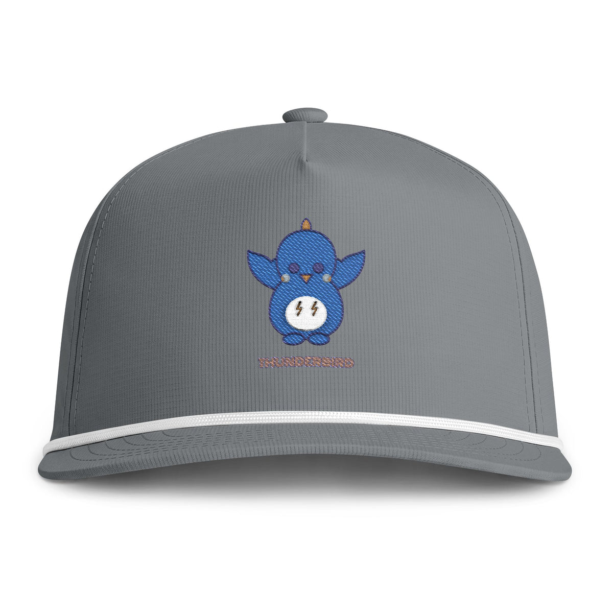 Cute Thunderbird Embroidered Baseball Hat — Sunwashed Rope Cap