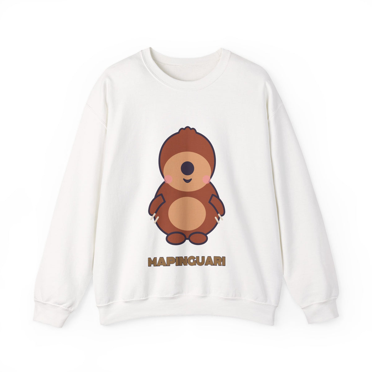 Cute Mapinguari Unisex Graphic Pullover Sweatshirt