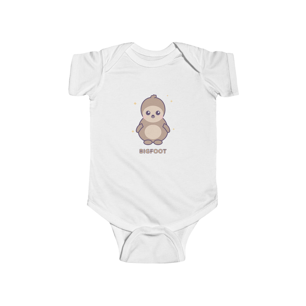 Bigfoot Baby Bodysuit - Cute Bigfoot Infant Onesie