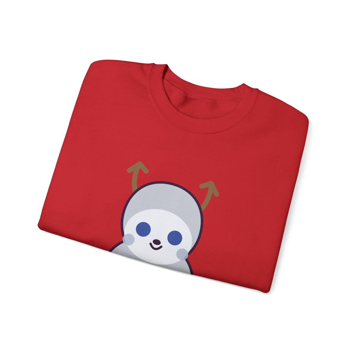 Cute Wendigo Unisex Graphic Pullover Sweatshirt