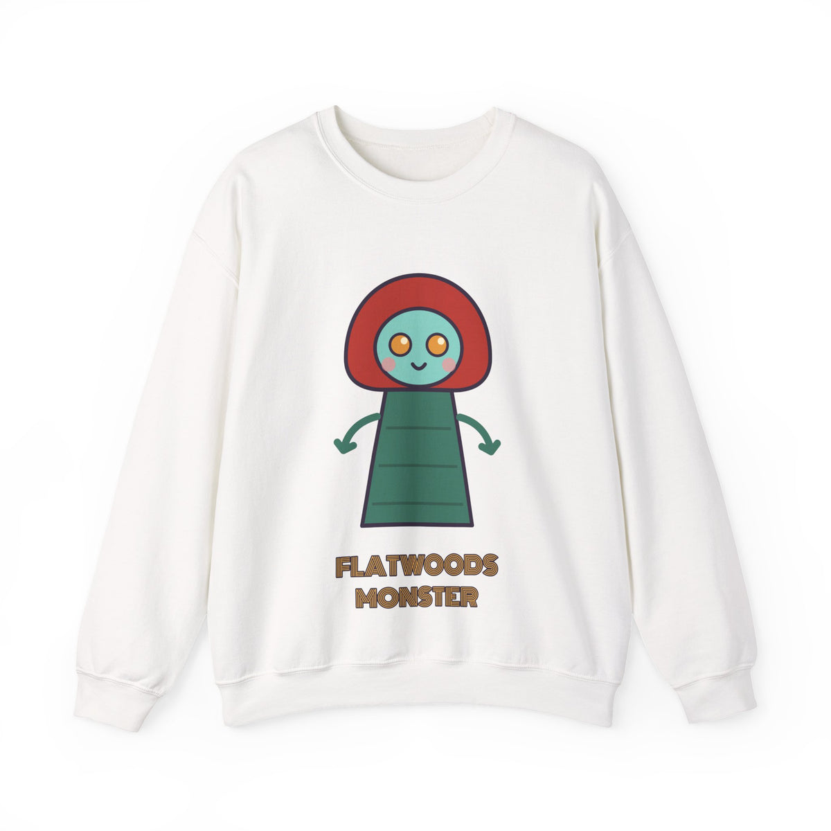 Cute Flatwoods Monster Unisex Graphic Pullover Sweatshirt