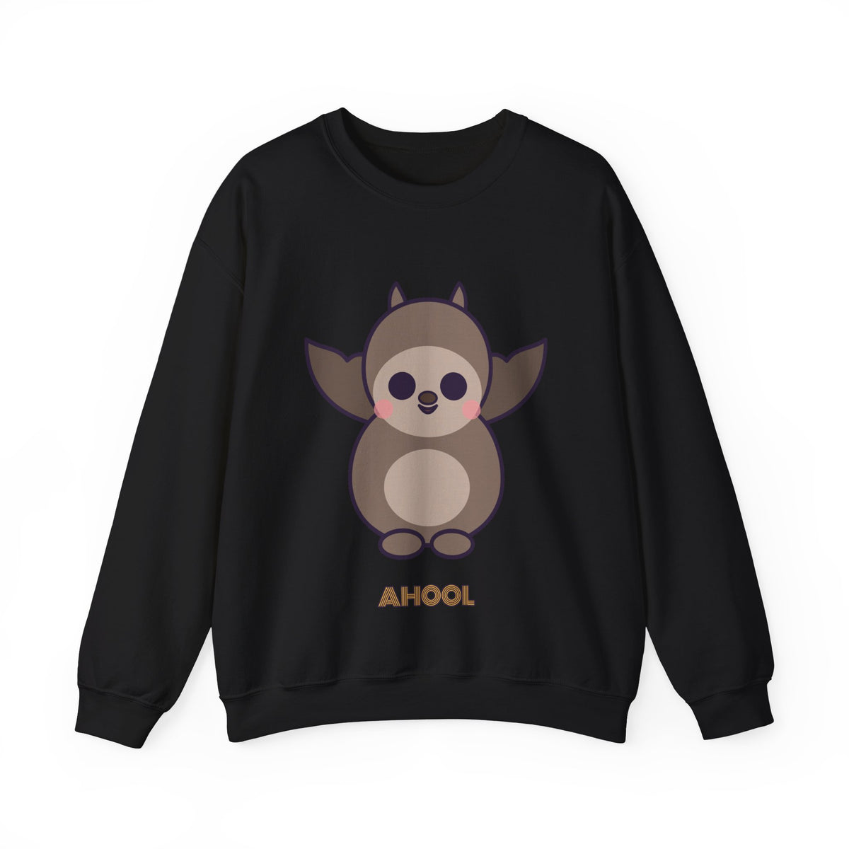 Cute Ahool Unisex Graphic Pullover Sweatshirt