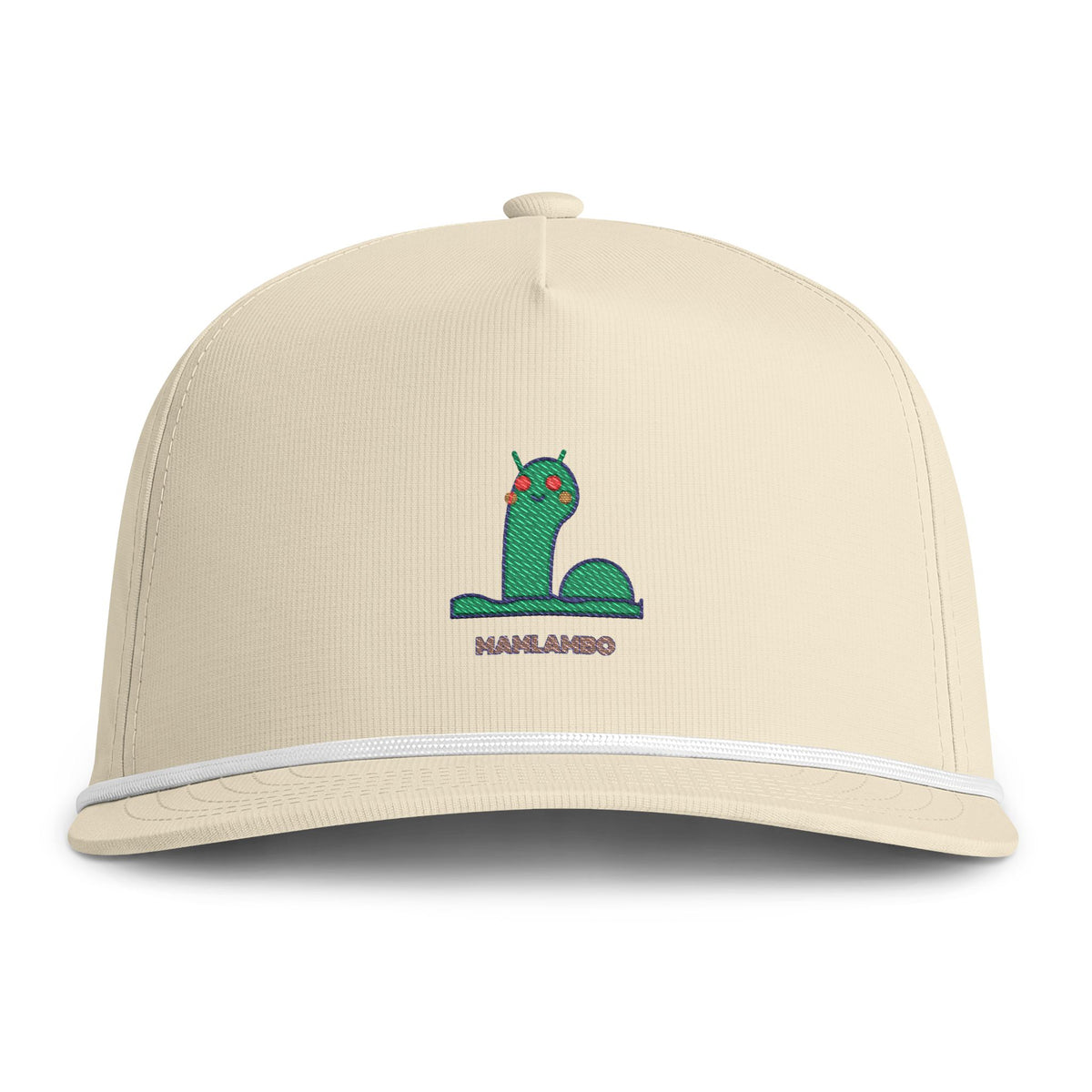 Cute Mamlambo Embroidered Baseball Hat — Sunwashed Rope Cap