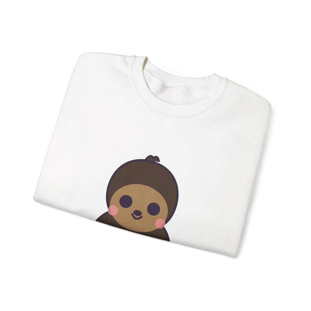 Cute Orang Mawas Unisex Graphic Pullover Sweatshirt