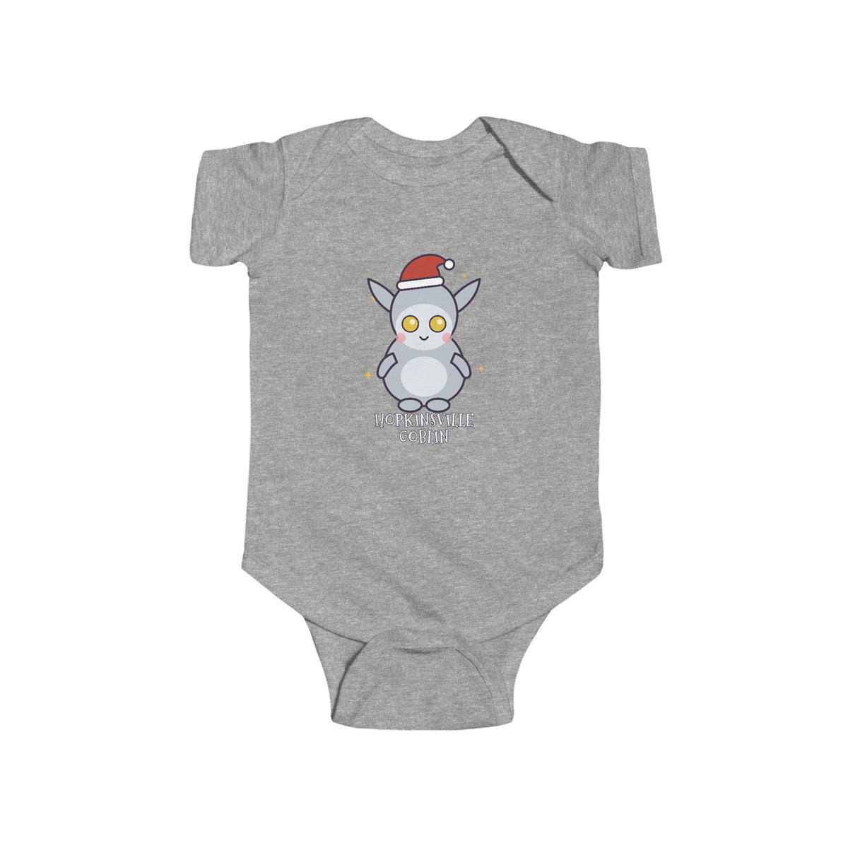 Hopkinsville Goblin Christmas Baby Bodysuit - Cute Santa Hopkinsville Goblin Infant Onesie